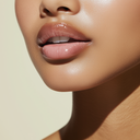 Model's lIps with Recovery Lip Treatment
