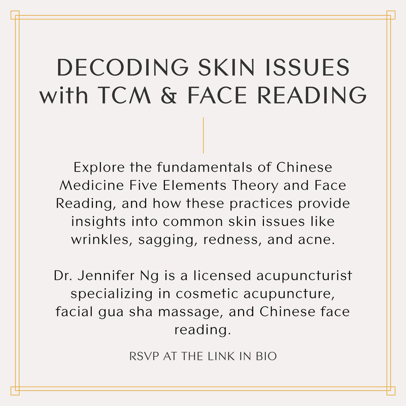 Decoding Skin Issues With Chinese Medicine and Face Reading - YINA